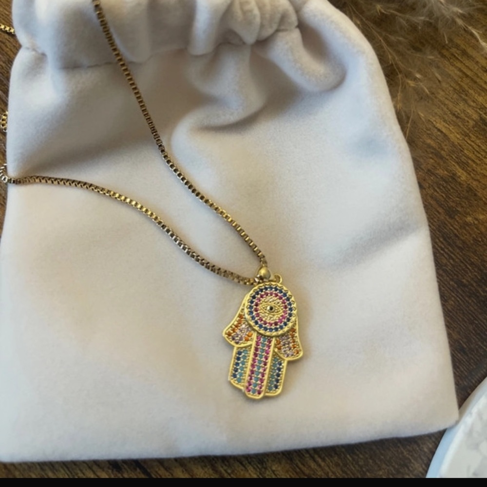 Fatima’s hand necklace